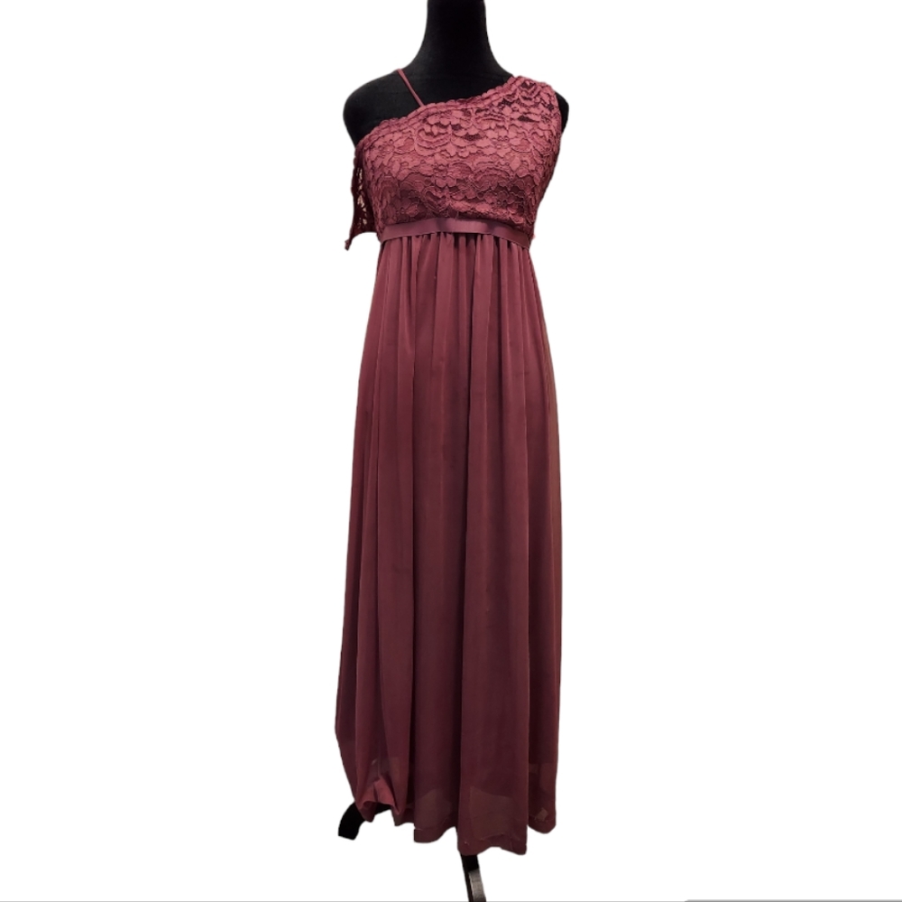 DB studio Jr bridesmaid dress, chianti